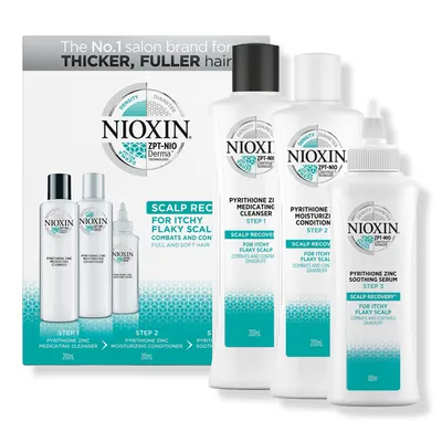 Nioxin Scalp Recovery Kit, for itchy, Flaky Scalp, 100% Dandruff Elimination