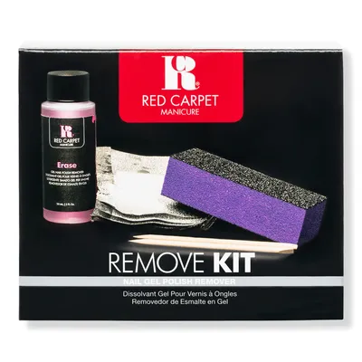 Red Carpet Manicure Gel Polish & Artificial Nail Remover Kit