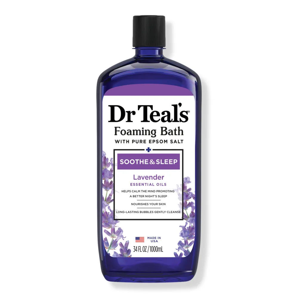 Dr Teal's Soothe & Sleep Foaming Bath with Lavender & Pure Epsom Salt
