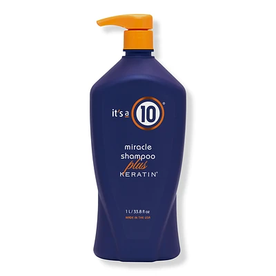 Miracle Shampoo Plus Keratin With 10 Benefits - 33.8 oz