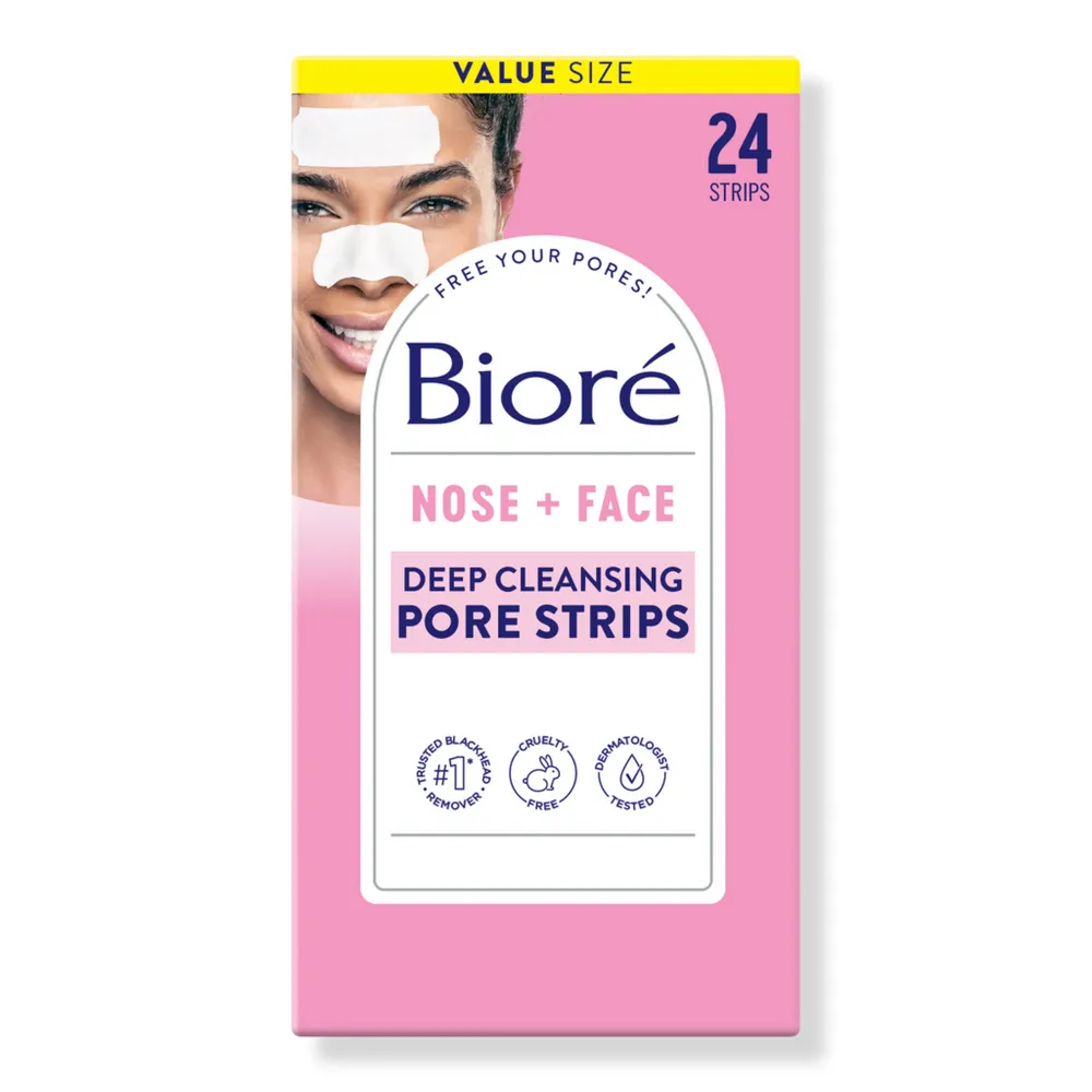 Biore Deep Cleansing Pore Strips for Nose and Face