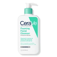 Foaming Facial Cleanser, Gel-Based Face Wash for Balanced to Oily Skin