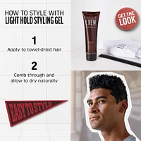 Light Hold Styling Gel - 8.4 oz