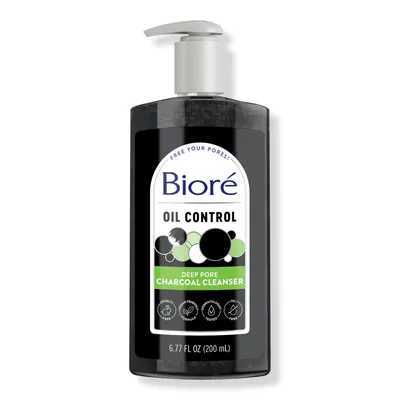 Biore Oil Control Deep Pore Charcoal Cleanser