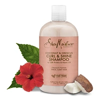 Coconut & Hibiscus Curl & Shine Shampoo - 13.0 oz