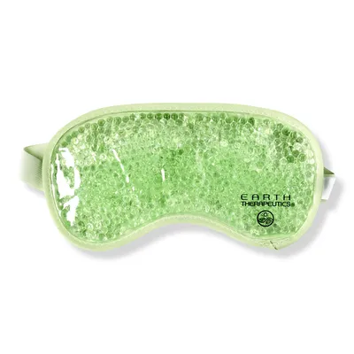 Earth Therapeutics Gel Bead Sleep Mask-Green