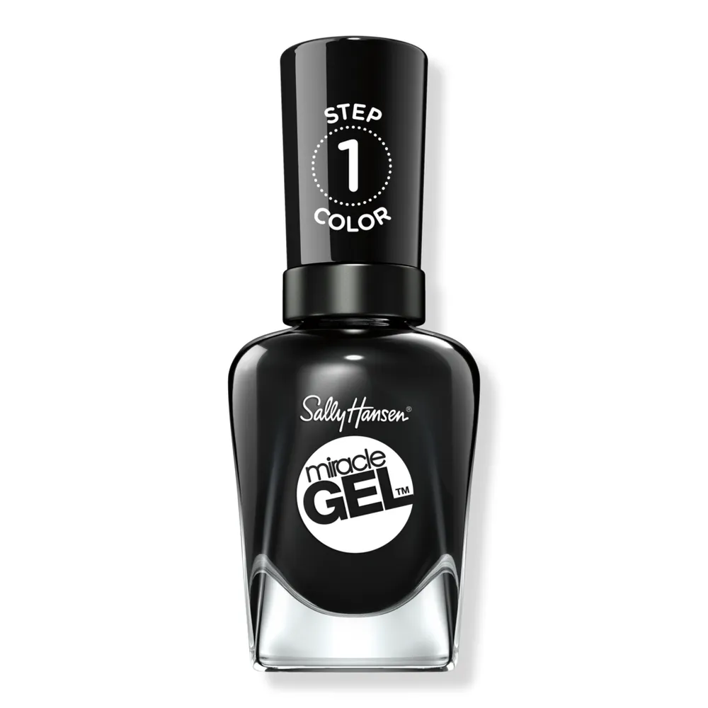 Sally Hansen Miracle Gel Nail Polish, Blacks, Whites, & Nudes