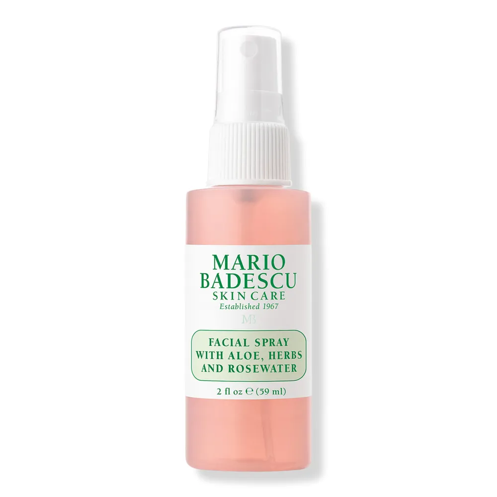 Mario Badescu Travel Size Facial Spray With Aloe, Herbs and Rosewater