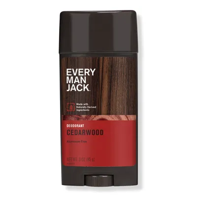 Every Man Jack Cedarwood Men's Long-Lasting Deodorant