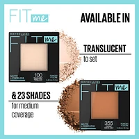 Fit Me Matte + Poreless Powder