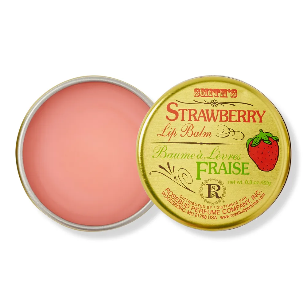 Rosebud Perfume Co. Smith's Strawberry Lip Balm Tin