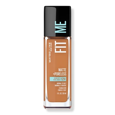 Fit Me Matte + Poreless Liquid Foundation - Cappuccino 340