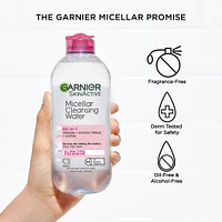 SkinActive Micellar Cleansing Water All-in-1 Cleanser & Makeup Remover