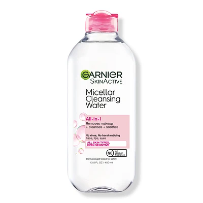 SkinActive Micellar Cleansing Water All-in-1 Cleanser & Makeup Remover