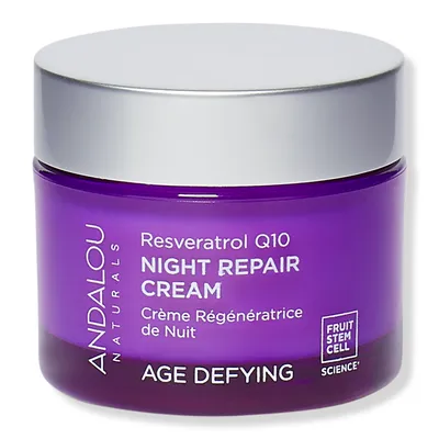 Andalou Naturals Age Defying Resveratrol Q10 Night Repair Cream
