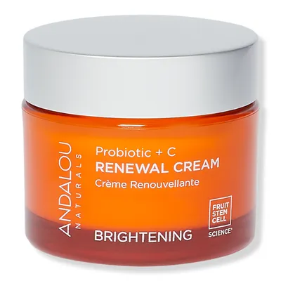 Andalou Naturals Brightening Probiotic + C Renewal Cream
