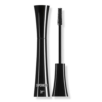 Superhero Elastic Stretch Volumizing & Lengthening Mascara - Super Black