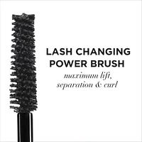 Superhero Elastic Stretch Volumizing & Lengthening Mascara - Super Black