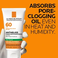 Anthelios Clear Skin Dry Touch Face Sunscreen SPF 60