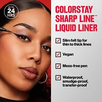 ColorStay Liquid Eye Pen Sharp Line - Blackest Black