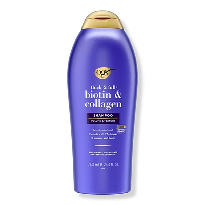 Thick & Full + Biotin & Collagen Shampoo - 25.4 oz