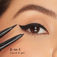 Double Take Liquid & Gel Vegan Eyeliner