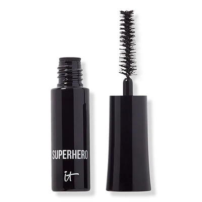 Travel Size Superhero Elastic Stretch Volumizing & Lengthening Mascara - Super Black