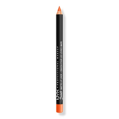 Suede Matte Lip Liner Velvet Soft Vegan Lip Pencil - Orange County