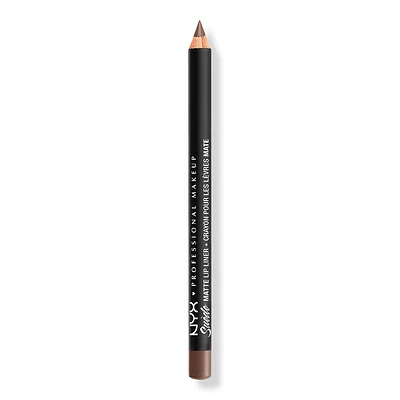 Suede Matte Lip Liner Velvet Soft Vegan Lip Pencil - Brooklyn Thorn