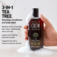 3-in-1 Tea Tree Shampoo, Conditioner and Body Wash - 15.2 oz