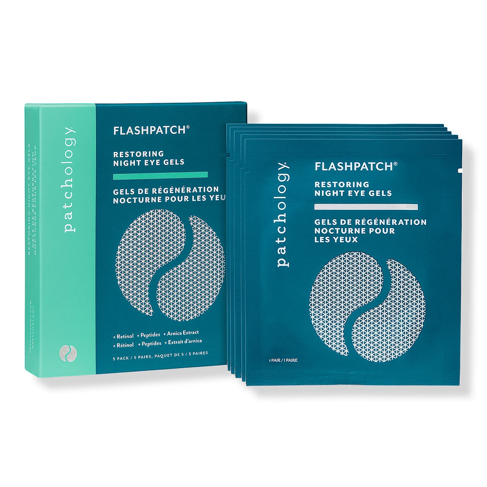 FlashPatch Restoring Night Eye Gels - 5 pair
