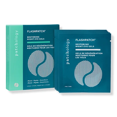 FlashPatch Restoring Night Eye Gels - 5 pair