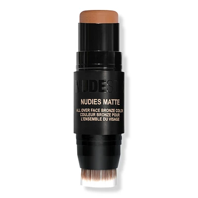 NUDIES MATTE All Over Face Bronze Color