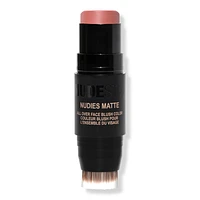 NUDIES MATTE All Over Face Blush Color - Naughty N Spice
