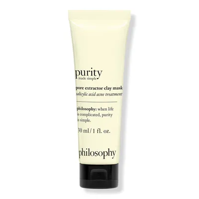 Philosophy Travel Size Purity Made Simple Pore Extractor Exfoliating Clay Mask