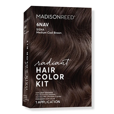 Radiant Hair Color Kit - 6NAV Siena Brown