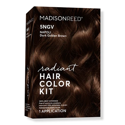 Radiant Hair Color Kit - 5NGV Napoli Brown