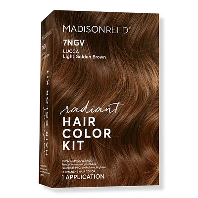 Radiant Hair Color Kit - 7NGV Lucca Light Brown