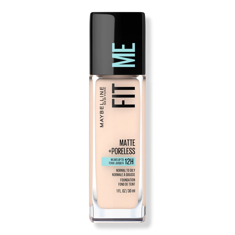 Fit Me Matte + Poreless Liquid Foundation - Fair Porcelain 102
