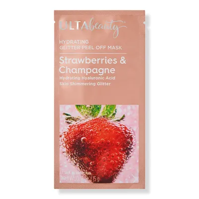 ULTA Beauty Collection Strawberries and Champagne Hydrating Glitter Peel Off Mask