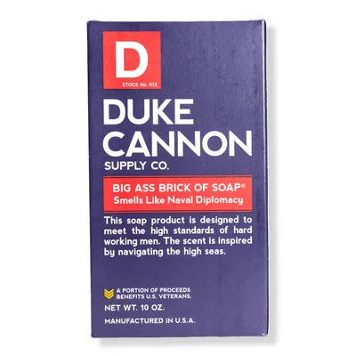 Duke Cannon Supply Co Big Ass Brick of Soap - Smells Like Naval Diplomacy