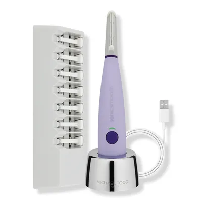 Michael Todd Beauty Sonicsmooth Sonic Dermaplaning Exfoliation & Peach Fuzz Removal System
