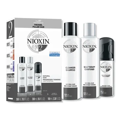 Nioxin Hair Care Kit System 2, Fine/Normal with Progressed Thinning