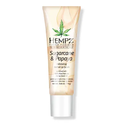 Hempz Sugarcane & Papaya Exfoliating Herbal Lip Scrub