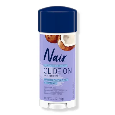 Nair Glides Away Sensitive Formula Hair Remover with Coconut Oil