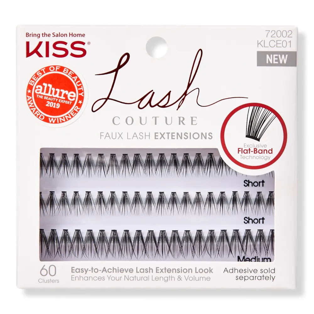 Kiss Lash Couture False Eyelashes Luxtensions Velvet Delivery