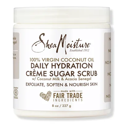 SheaMoisture Daily Hydration 100% Virgin Coconut Oil Creme Sugar Scrub