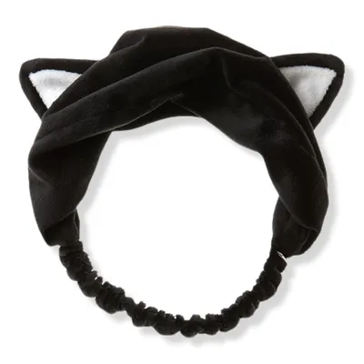 I Dew Care Black Cat Headband