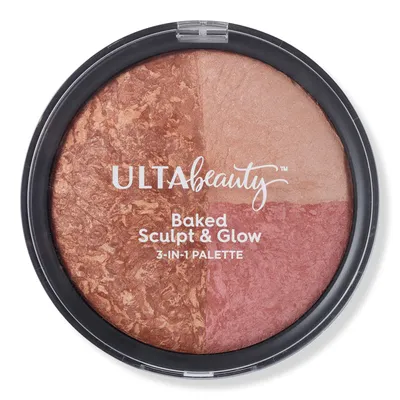 ULTA Beauty Collection Baked Sculpt & Glow 3-in-1 Palette