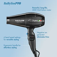 Nano Titanium Portofino Dryer - Black